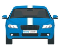 Auto striping stickers