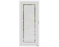 Zelfklevende raamfolie verticaal