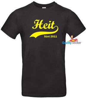 Heit s&ucirc;nd (jaartal) t-shirt of polo