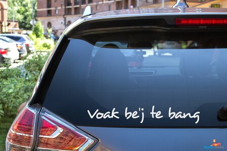 Voak be&#039;j te bang autosticker