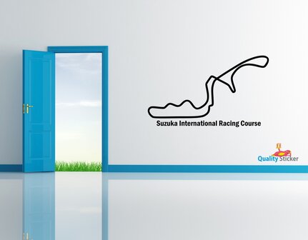 Race circuit Japan - Suzuka International Racing Course muursticker