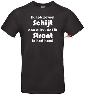 Ik heb zoveel schijt aan alles T-shirt