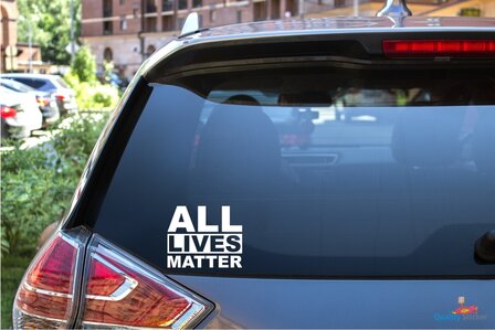 All lives matter sticker