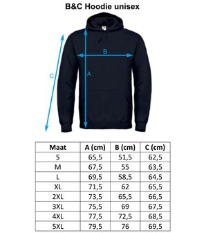 CROSS'R T-shirt of hoodie. Maat S t/m 5XL