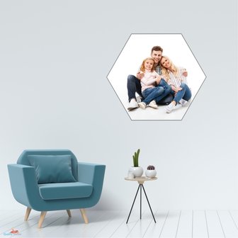 Foto op Forex hexagon