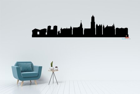 Skyline Utrecht muursticker