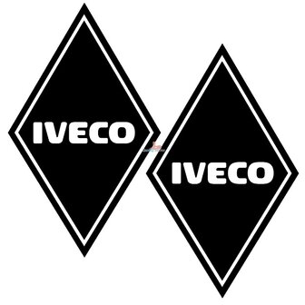 Iveco hoekschild stickers