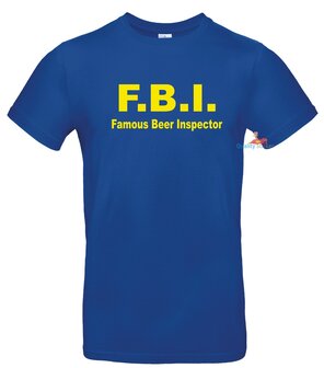 F.B.I. Famous Beer Inspector shirt