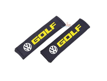 VW Golf gordelhoezen geel