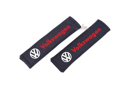 VW Volkswagen gordelhoezen rood