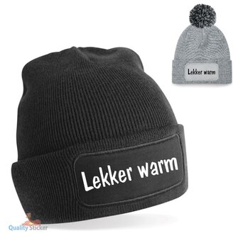 Lekker warm muts