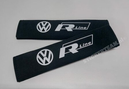 VW R-line gordelhoezen wit foto