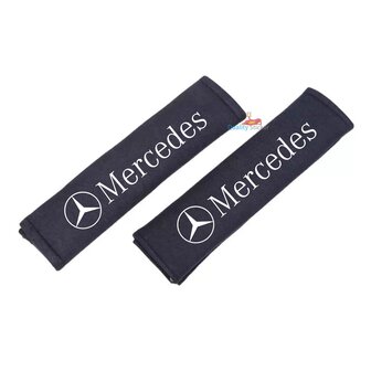 Mercedes gordelhoezen wit