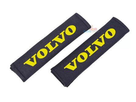 Volvo gordelhoezen geel