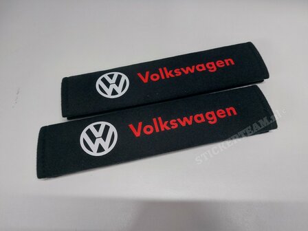 VW Volkswagen gordelhoezen rood