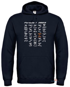 Formule 1 kalender hoodie