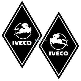 Iveco hoekschild stickers