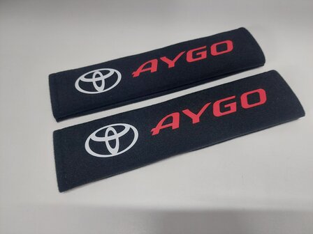 Toyota Aygo (1) gordelhoezen (set van 2)