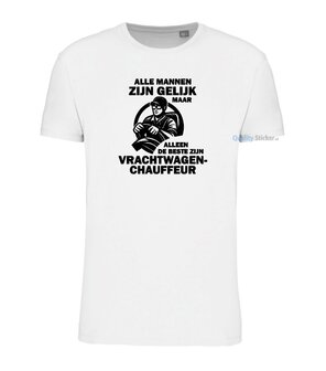 Alle mannen zijn gelijk - vrachtwagenchauffeur wit