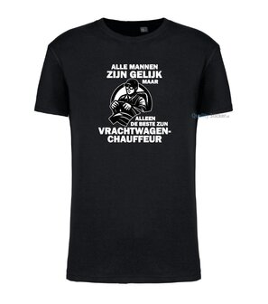 Alle mannen zijn gelijk - vrachtwagenchauffeur zwart