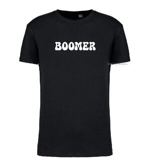 Boomer T-shirt zwart