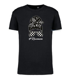 Racemom T-shirt zwart