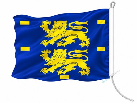 West-Friese Autocross Vlag | Crossvlaggetje West-Friesland