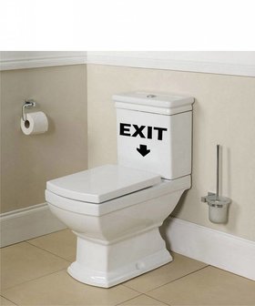 Toiletsticker Exit