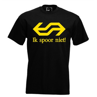 Ik spoor niet! T-shirt