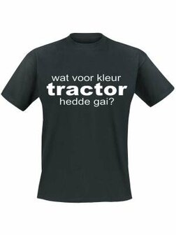 Wat voor kleur tractor hedde gai?