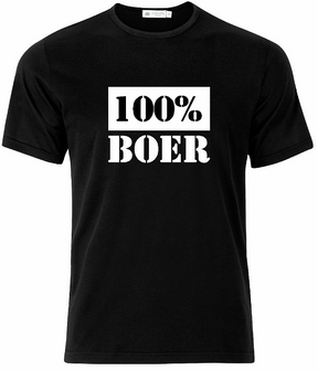 100% boer T-shirt