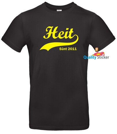 Heit sûnd (jaartal) t-shirt of polo