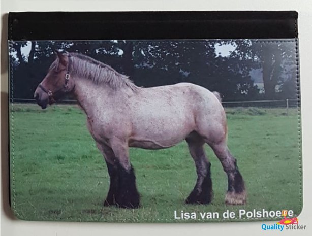Paardenpaspoort hoes met foto van uw paard