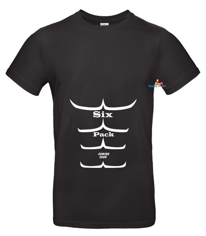 Six pack coming soon T-shirt