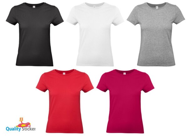 Dames T-shirts kleuren