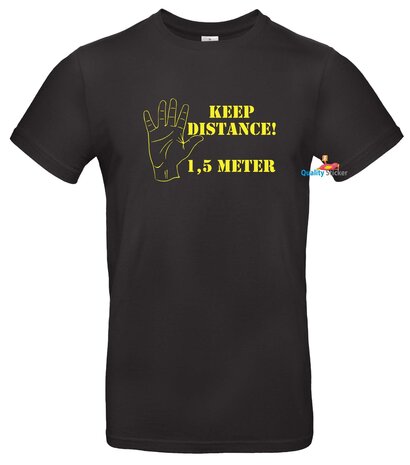 Keep distance 1,5 meter t-shirt