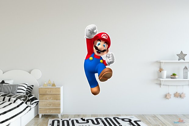 Super Mario 3D muursticker
