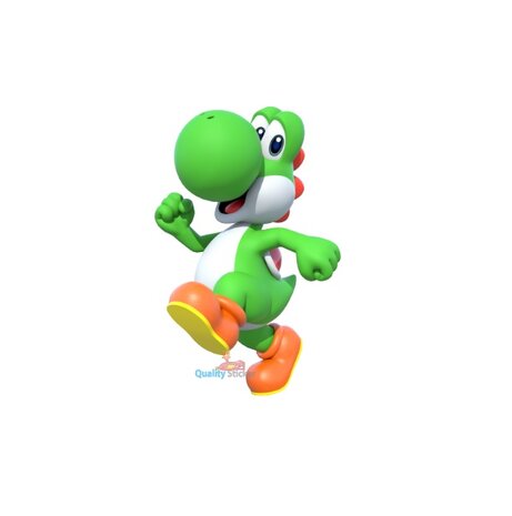 Yoshi 3D muursticker