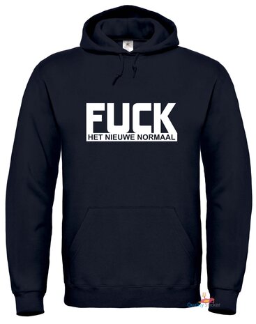 FUCK het nieuwe normaal hoodie