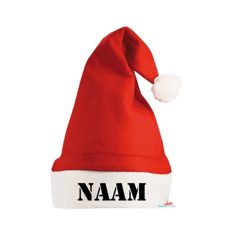 Kerstmuts met naam