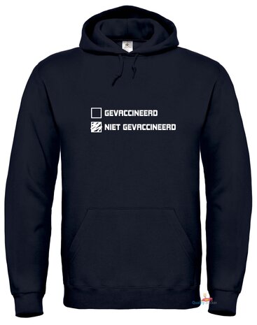 Niet gevaccineerd (2) hoodie