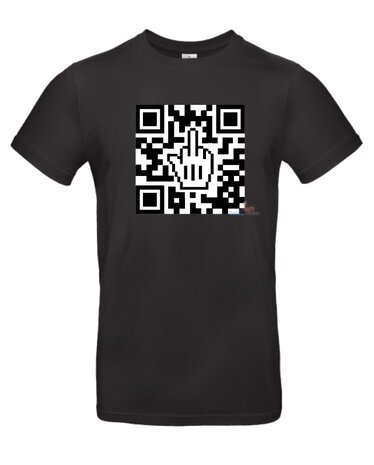 Fuck you QR code T-shirt