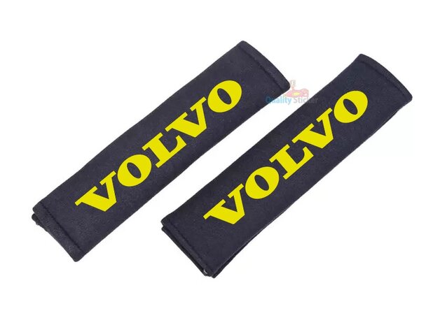Volvo gordelhoezen geel