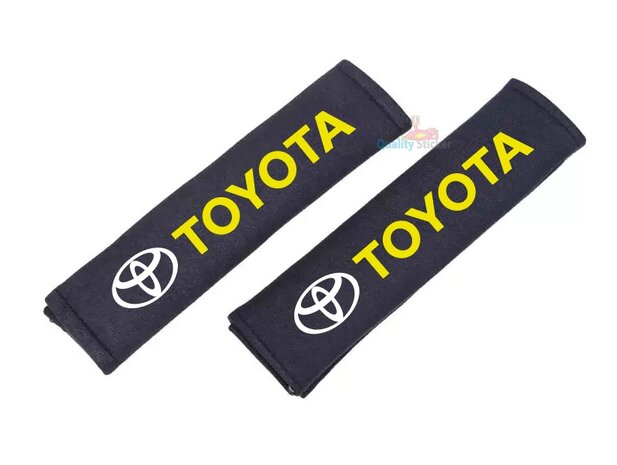 Toyota gordelhoezen geel
