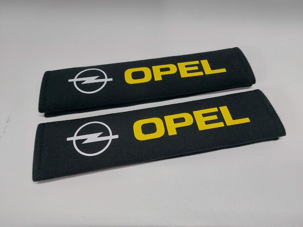 Opel gordelhoezen geel