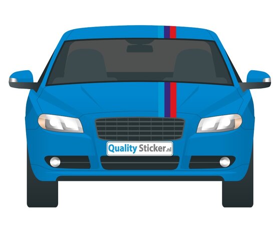 BMW kleuren striping sticker