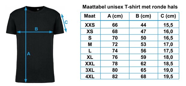 Geslaagd in (jaartal) T-shirt.