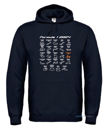 Formule 1 2024 kalender T-shirt of hoodie