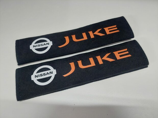 Nissan Juke gordelhoezen oranje