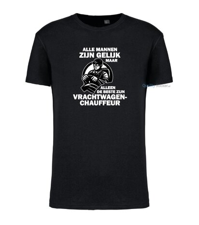 Alle mannen zijn gelijk - vrachtwagenchauffeur zwart